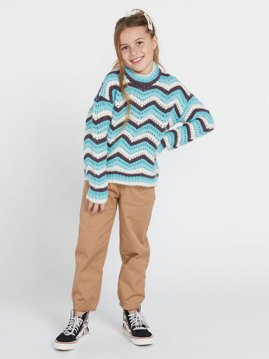 Girls Zigzy Zagzy Sweater