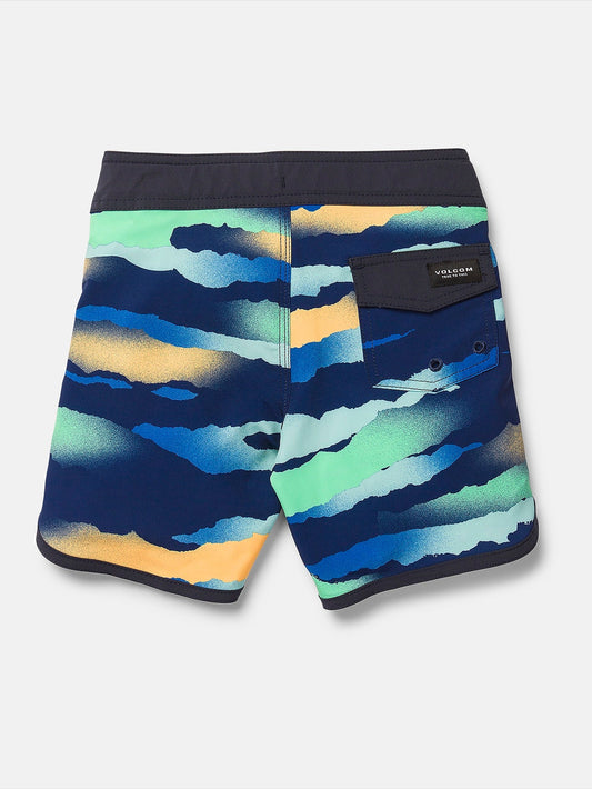 Little Boys Zebra Scallop Mod-Tech Trunks