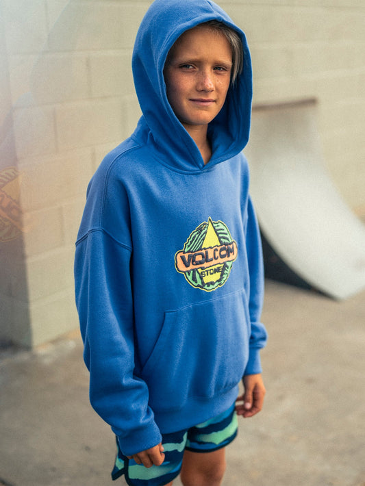 Little Boys Wobbled Hoodie