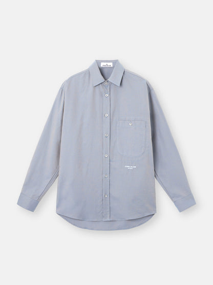 1100003 ORGANIC OXFORD COTTON_STONE ISLAND MARINA