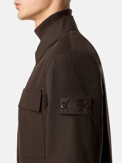 1200018 WEATHERPROOF COTTON CANVAS_STONE ISLAND GHOST
