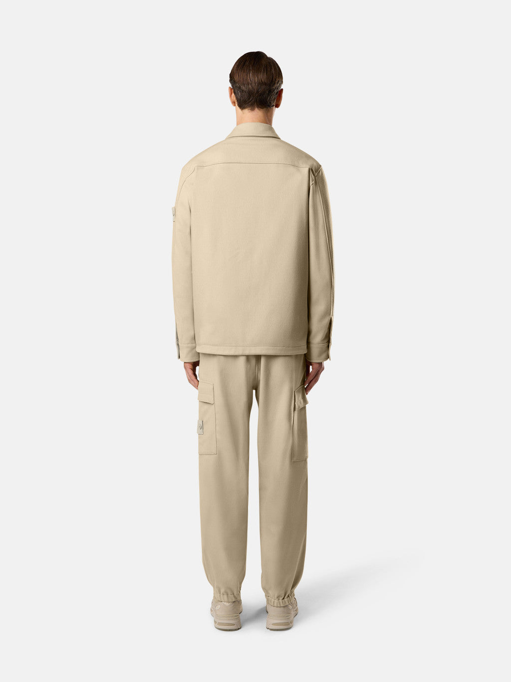 1200028 WOOL NYLON FLANNEL_STONE ISLAND GHOST