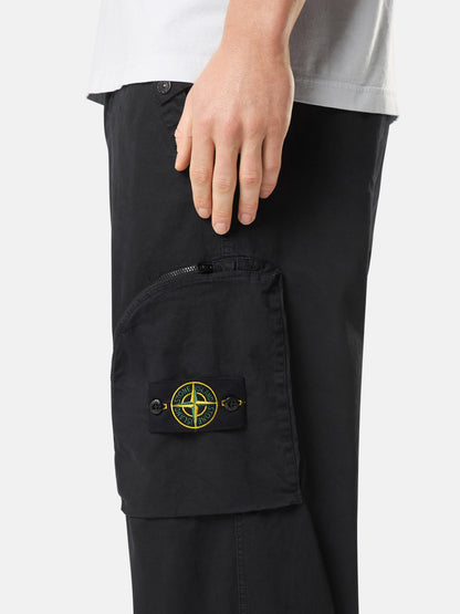 3100004 STRETCH ORGANIC BROKEN TWILL COTTON 'OLD' EFFECT