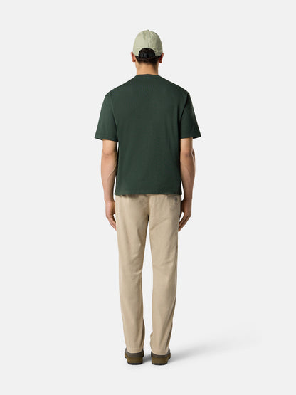 3100037 STRETCH ORGANIC BROKEN TWILL COTTON 'OLD' EFFECT