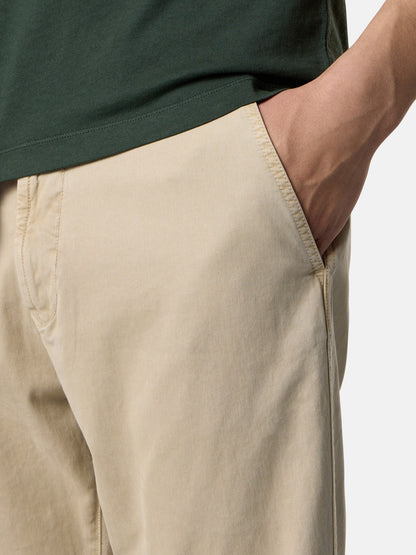 3100037 STRETCH ORGANIC BROKEN TWILL COTTON 'OLD' EFFECT