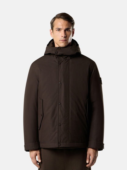 4100105 WEATHERPROOF COTTON CANVAS_STONE ISLAND GHOST