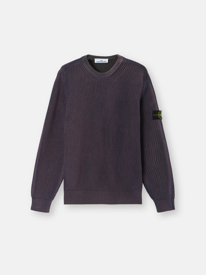 5100016 FISHERMAN'S RIB ORGANIC COTTON WITH TWO-COLOUR SPRAY