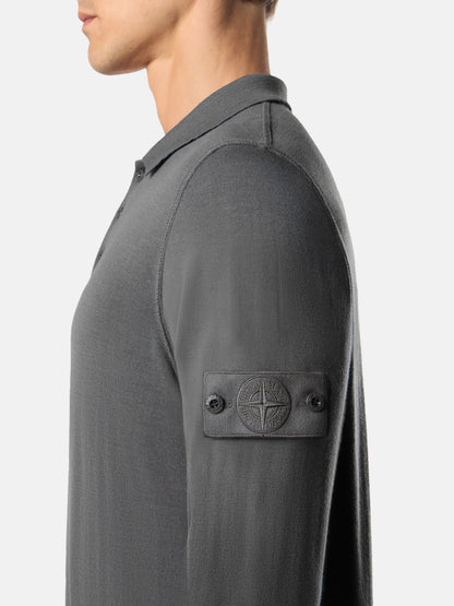 5100076 PURE LIGHT RWS WOOL_STONE ISLAND GHOST