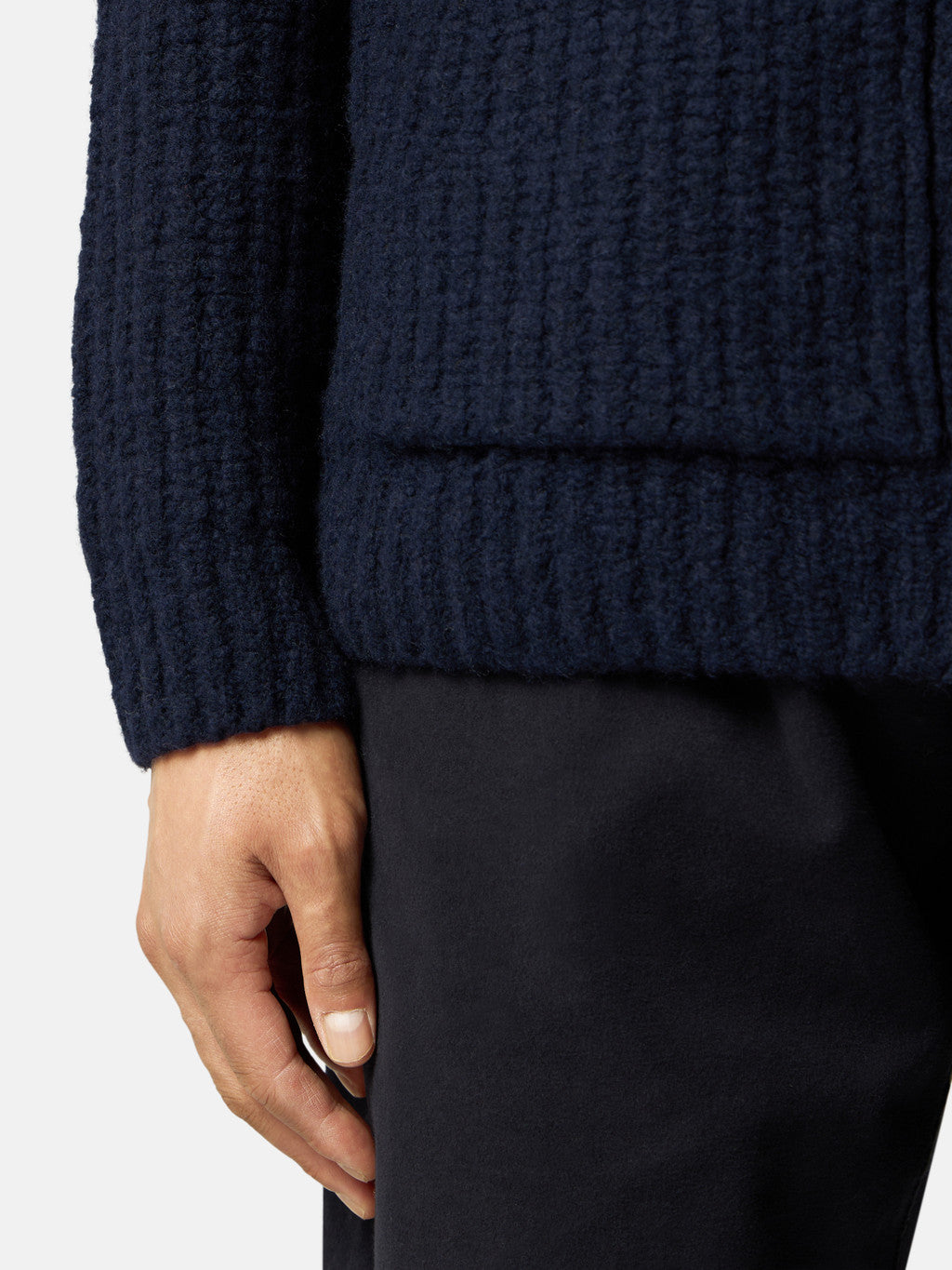 5100092 FISHERMAN'S RIB WOOL NYLON BOUCLE