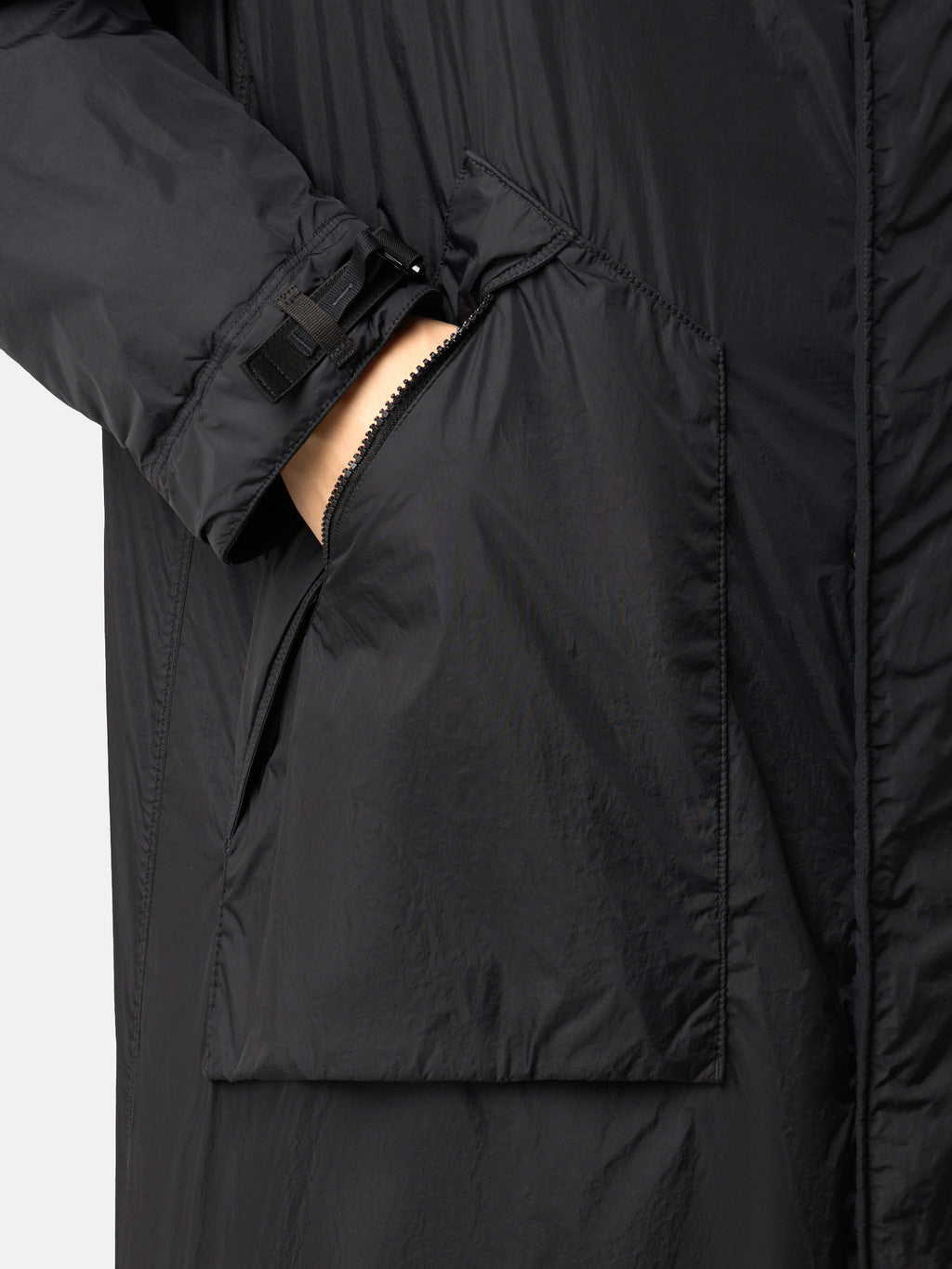 7100003 CRINKLE REPS NY, RECYCLED NYLON