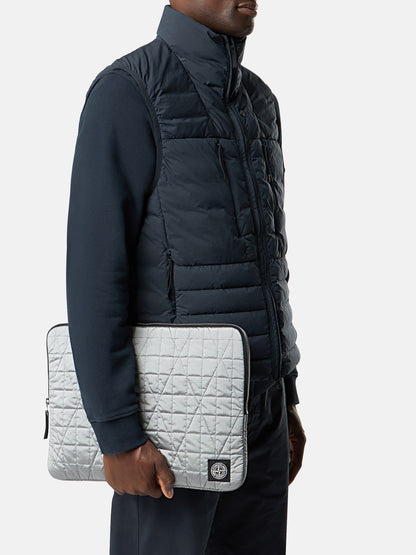 9500005 QUILTED NYLON METAL IN ECONYL