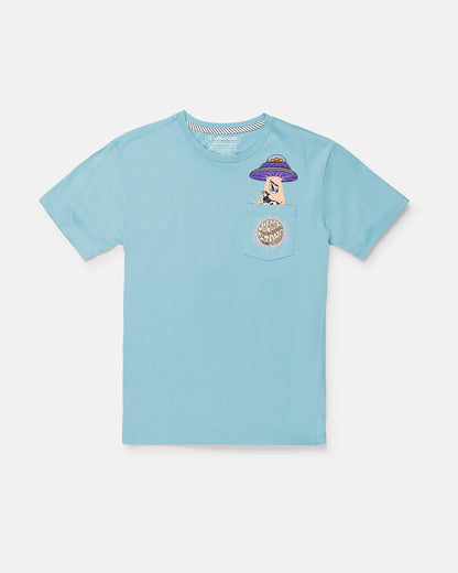 Little Boys Udder Space Short Sleeve Tee