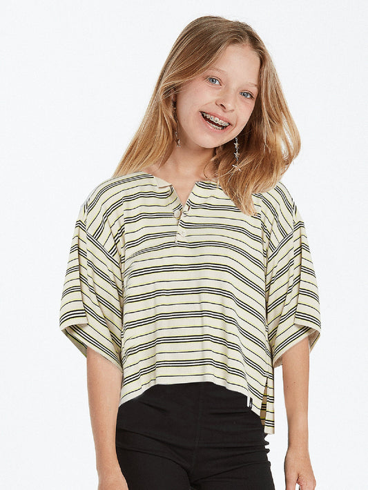 Girls Popztone Short Sleeve Polo