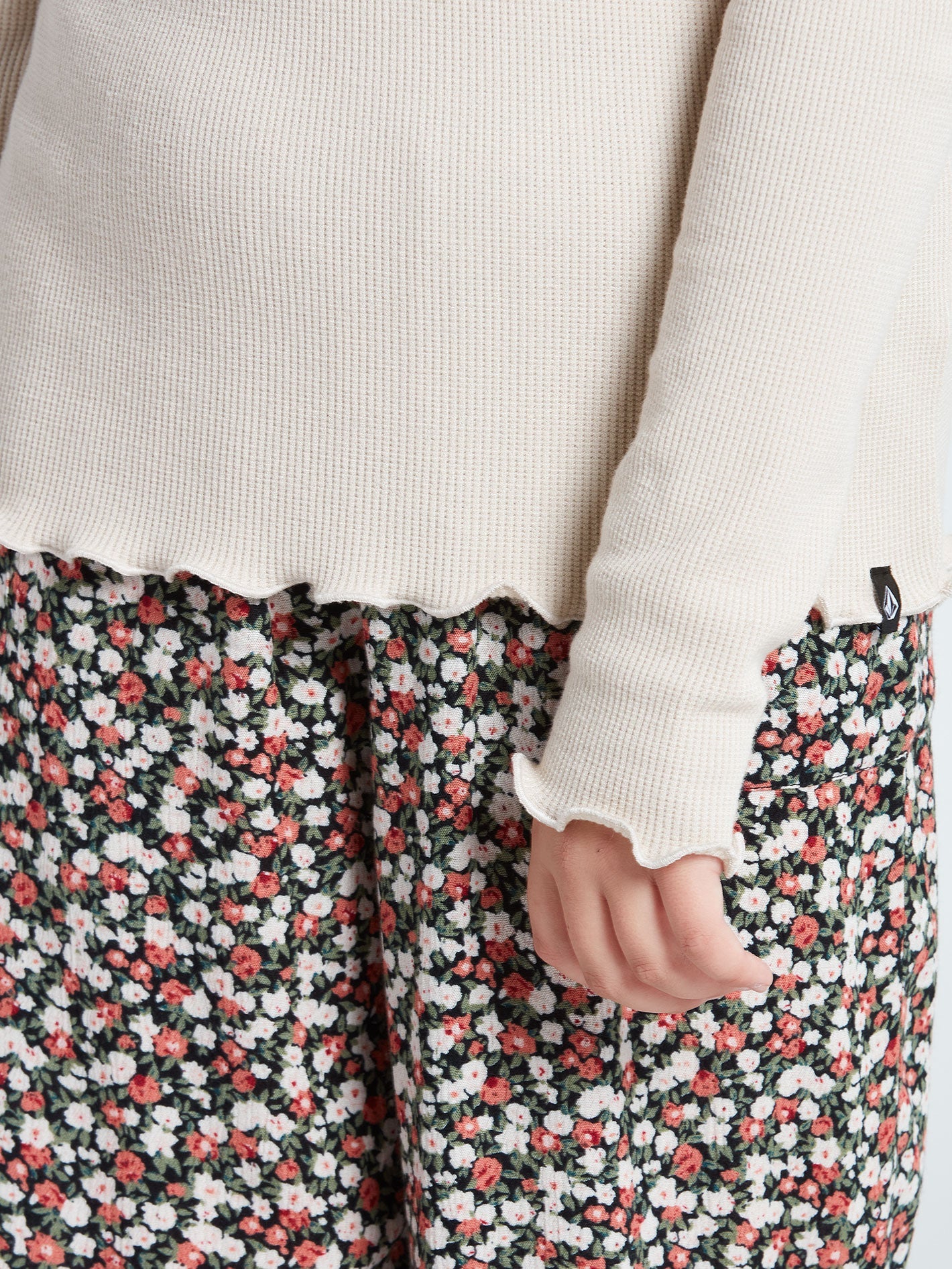 Girls Lived In Lounge Thermal Long Sleeve Top