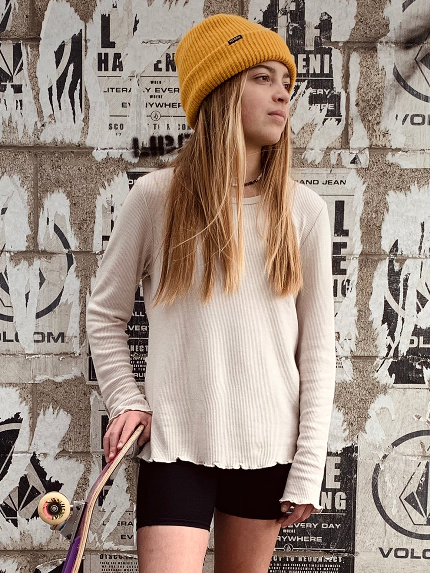 Girls Lived In Lounge Thermal Long Sleeve Top