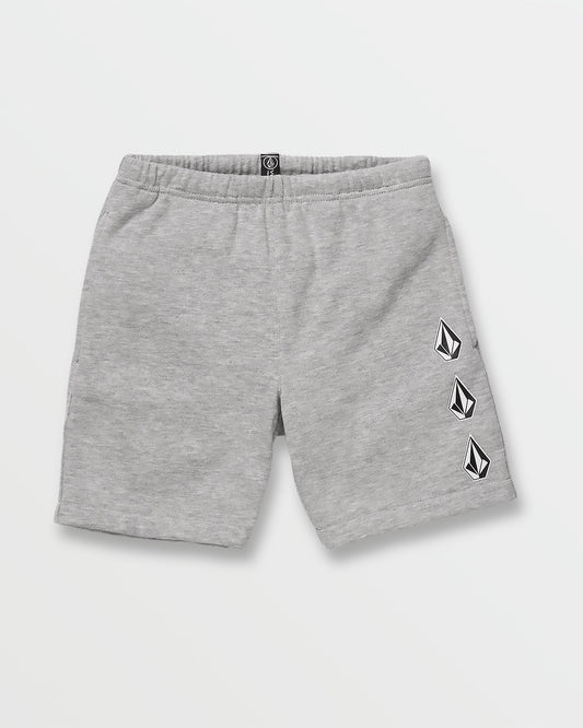Little Boys Iconic Stone Fleece Shorts