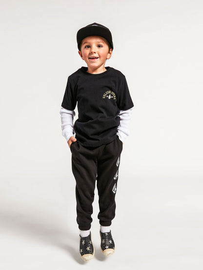 Little Boys Iconic Stone Fleece Pants
