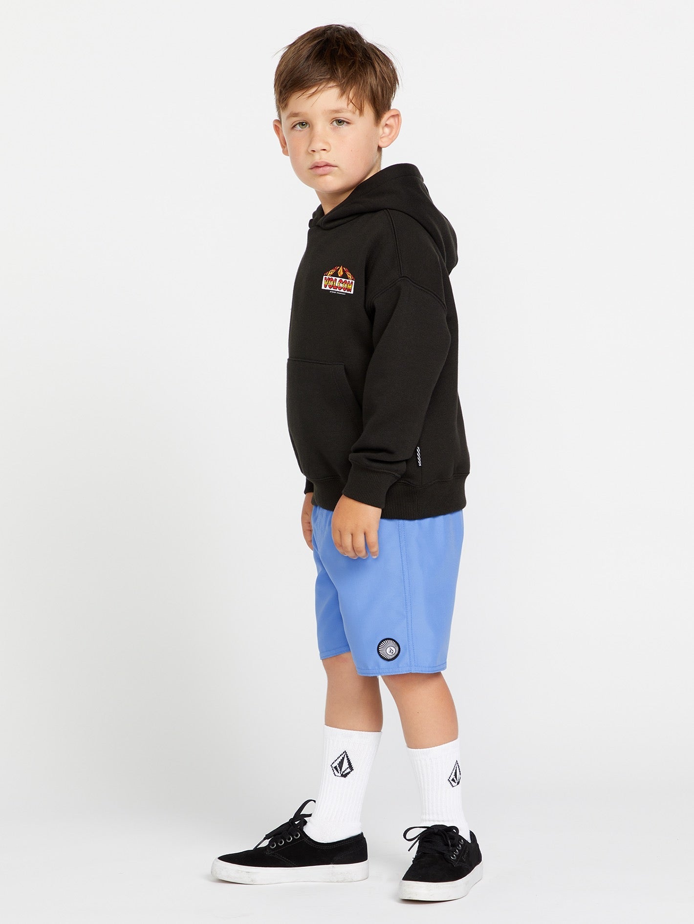 Little Boys Lido Solid Trunks