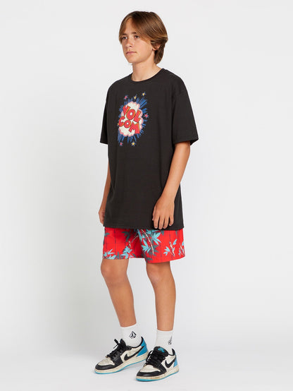 Little Boys Stone Pow Short Sleeve Tee