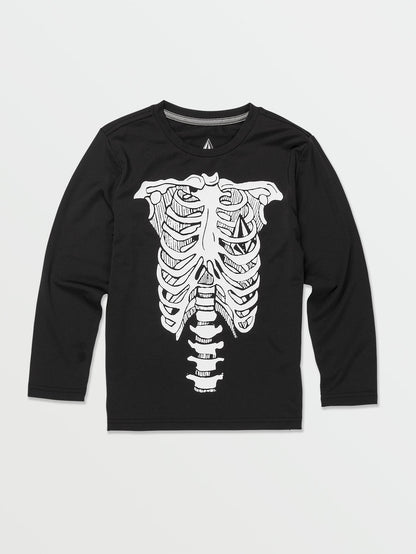 Little Boys Skeleton Long Sleeve Rashguard