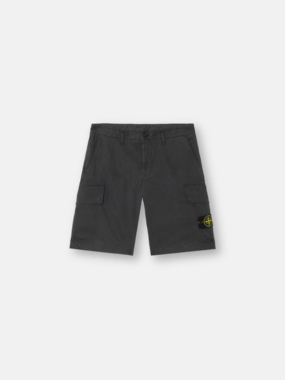 L100L12 STRETCH ORGANIC BROKEN TWILL COTTON 'OLD' EFFECT