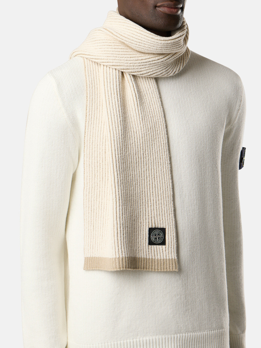 N200001 MIXED FABRIC VANISE FULL RIB RWS WOOL