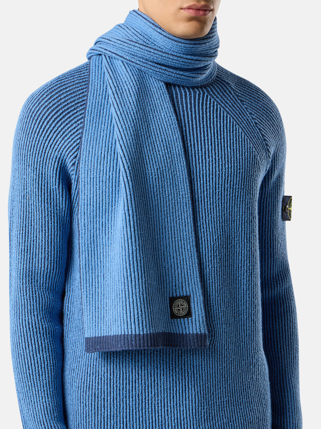 N200001 MIXED FABRIC VANISE FULL RIB RWS WOOL