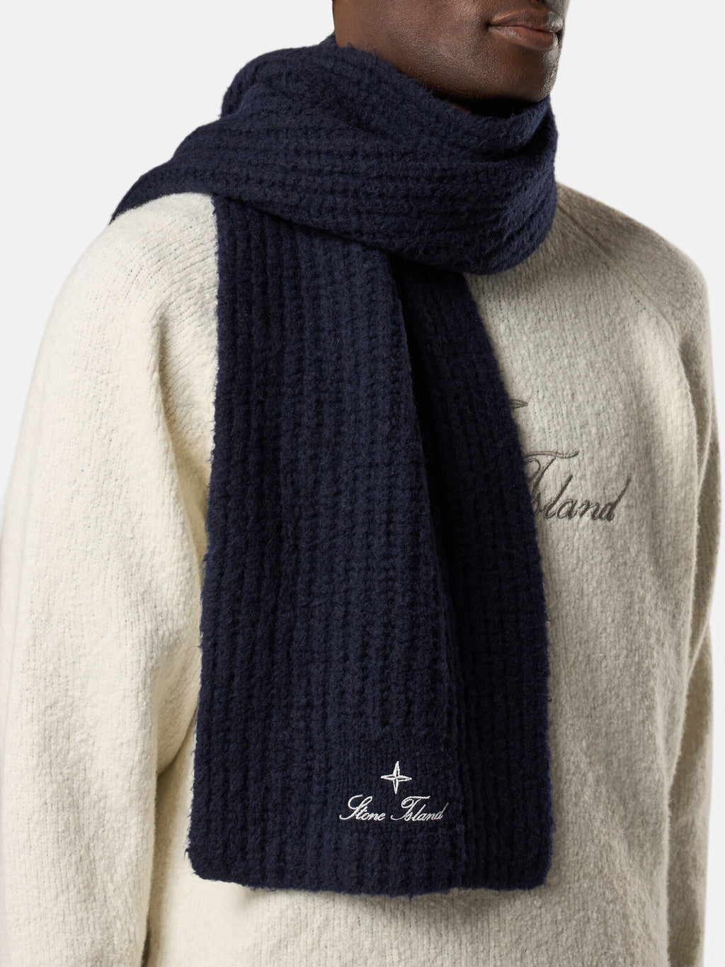 N200003 FISHERMAN'S RIB WOOL NYLON BOUCLE