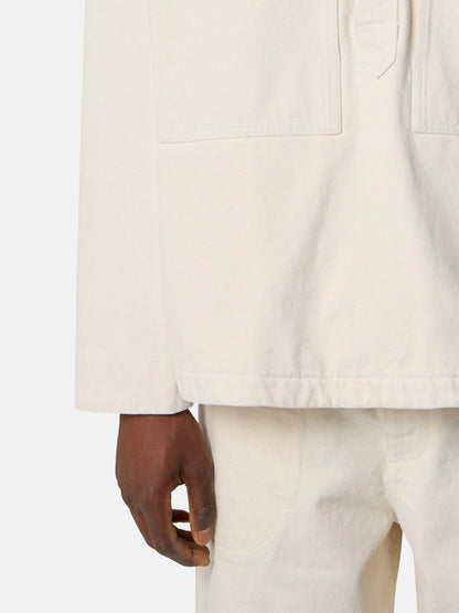 Q100001 NATURAL COTTON GABARDINE_STONE ISLAND RAW BEAUTY