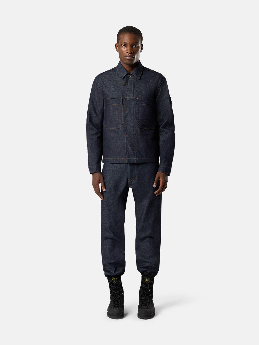 Q100027 INDIGO DENIM-RAW